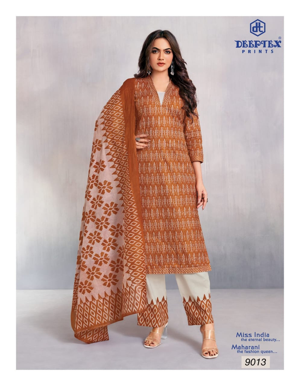 Deeptex 3PCS Cotton Shalwar Material 5
