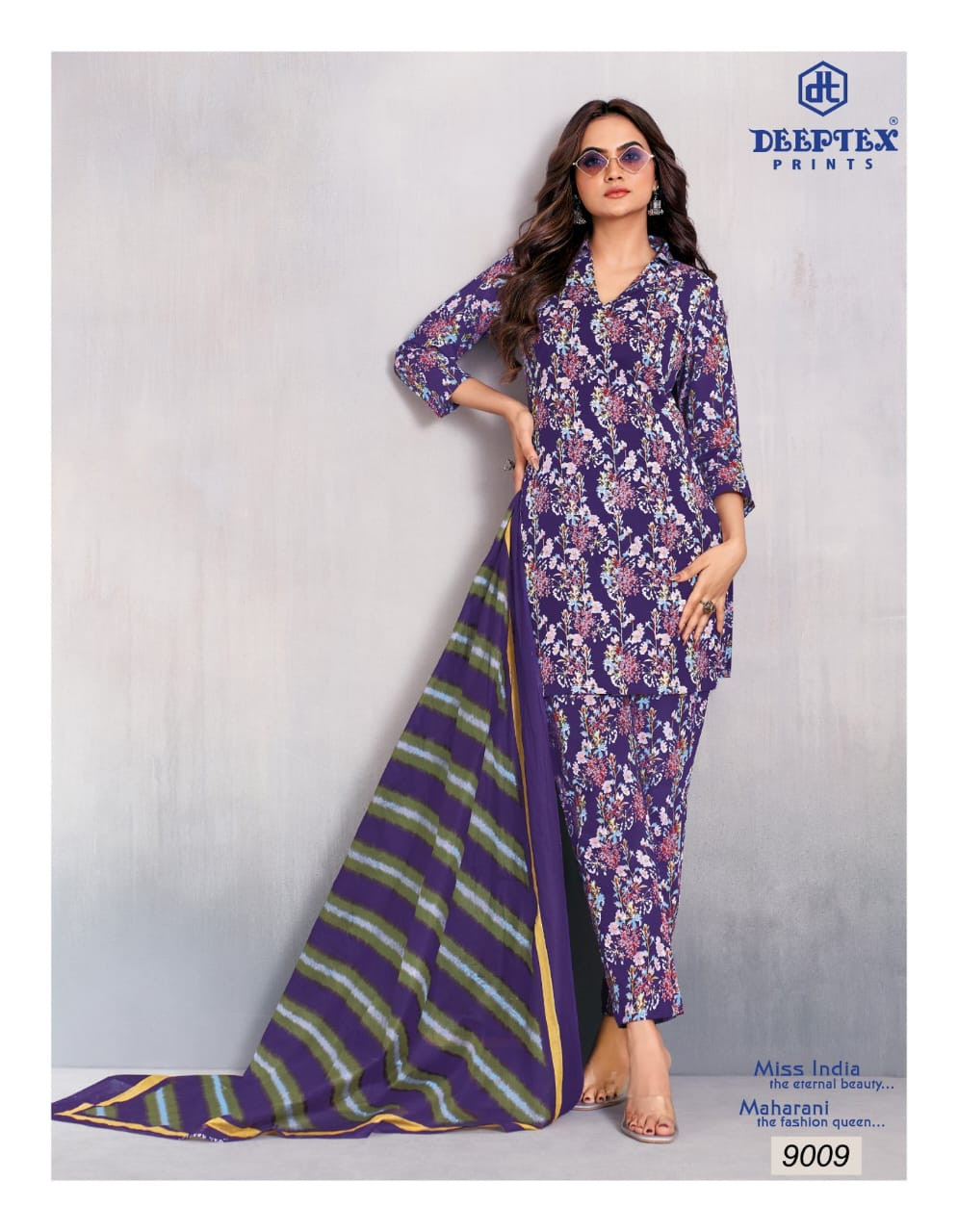 Deeptex 3PCS Cotton Shalwar Material 4