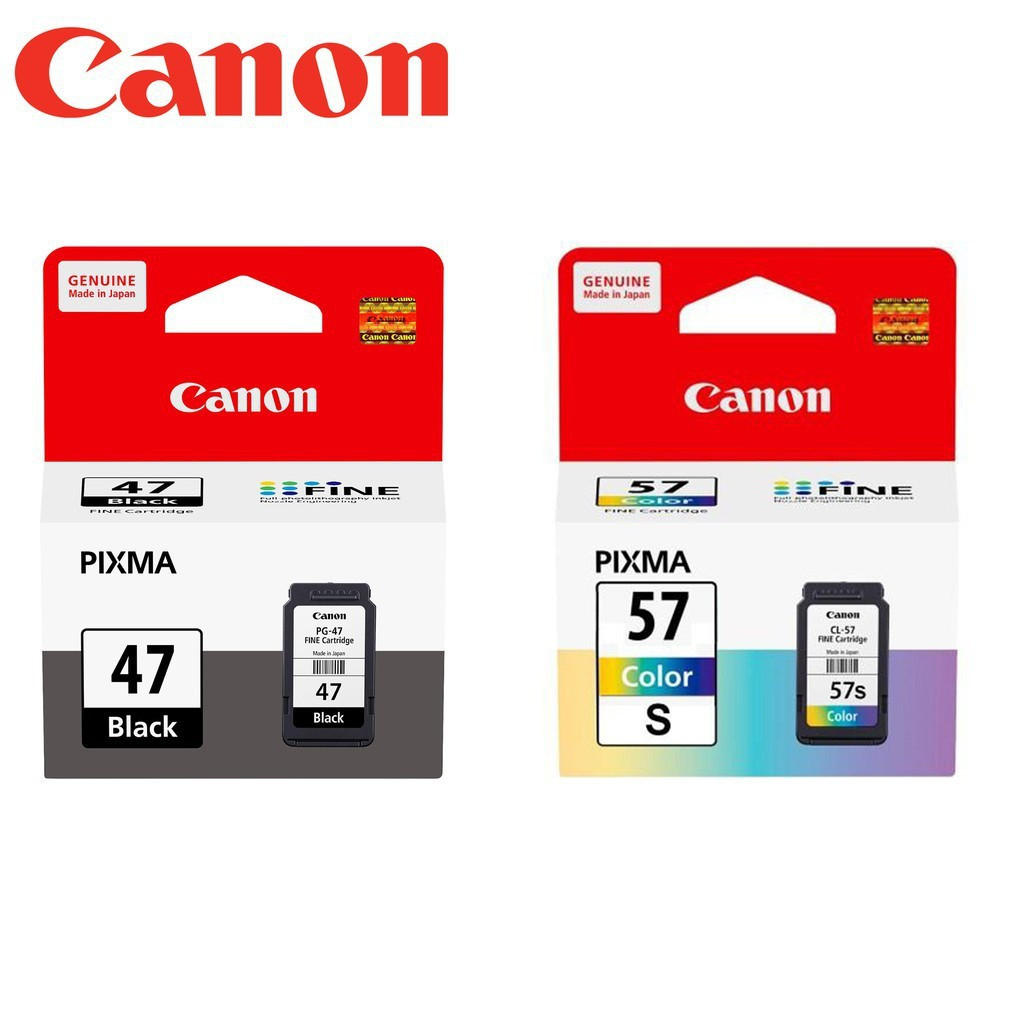 Canon Pixma PG 47 Black And CL 57 s Color Cartridge