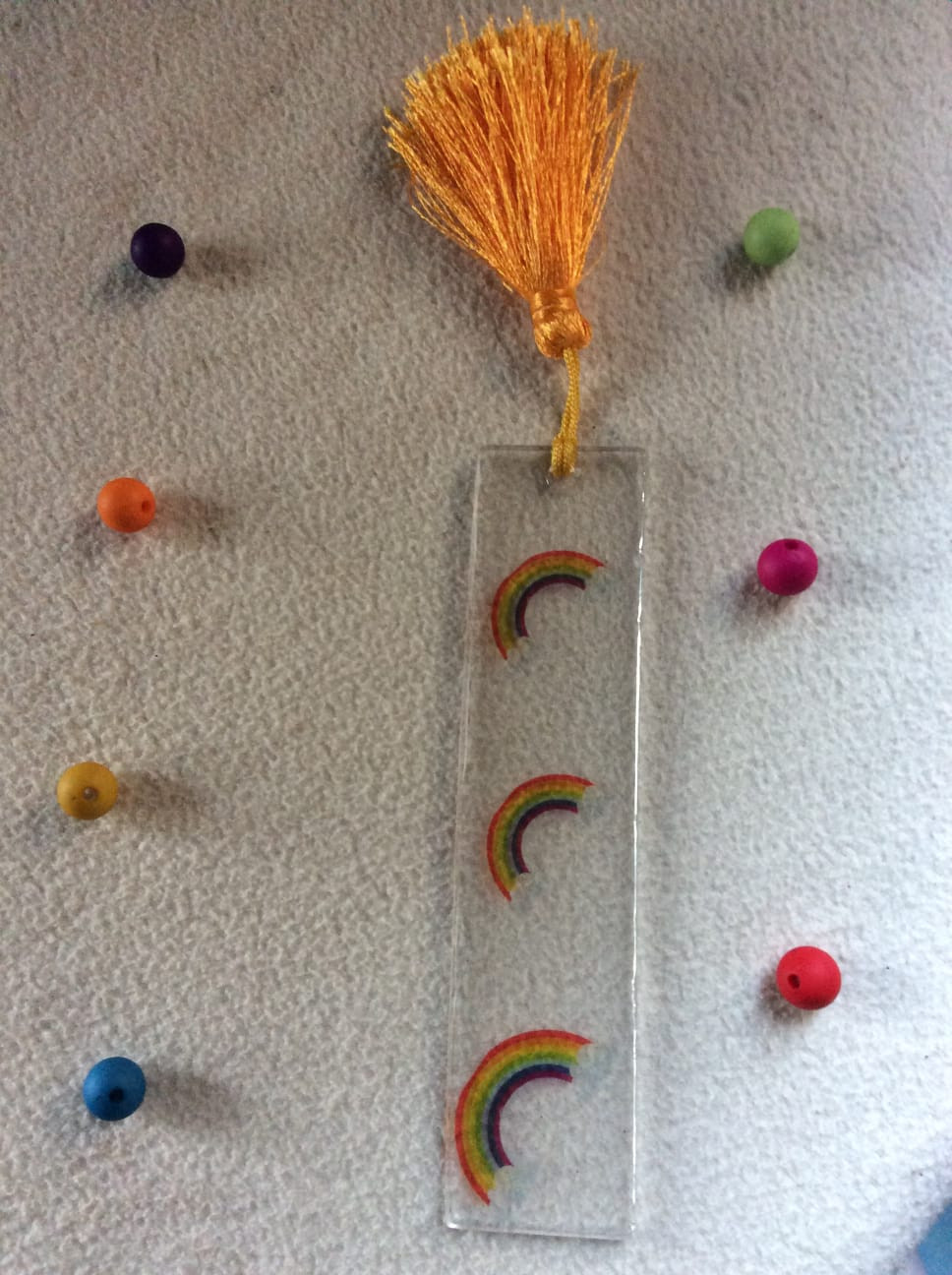 Glittery Book Markers